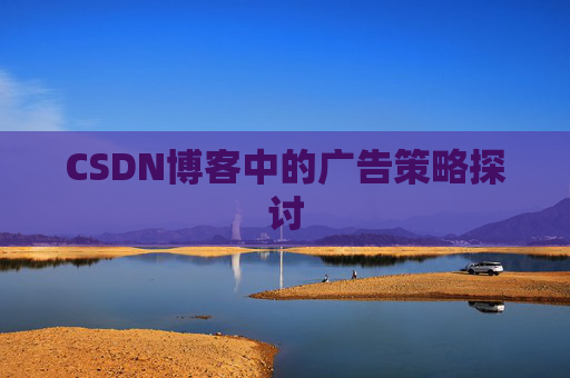 CSDN博客中的广告策略探讨